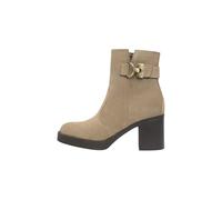 Nero Giardini I513892D Bottines Femme en Cuir Velours - Beige 39 EU