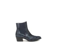 Nero Giardini I513910D Bottines Chelsea Femme en Cuir - Bleu 37 EU