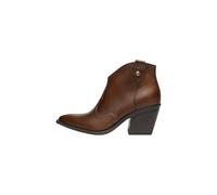 Nero Giardini I513920D Bottines Femme en Cuir - Marron Foncé 39 EU