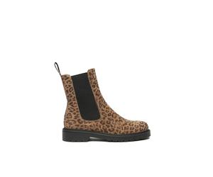 Nero Giardini I513941D Bottines Chelsea Femme en Cuir Velours - Marron 38 EU