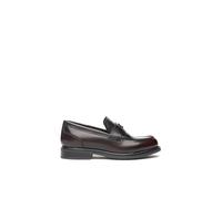 Nero Giardini I513960D Mocassins Femme en Cuir - Rouge 38 EU