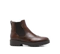Nero Giardini I513990D Bottines Chelsea Femme en Cuir - Marron Foncé 38 EU