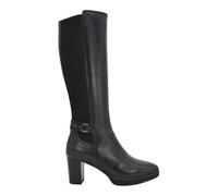Nero Giardini I514600D Bottes Femme en Cuir Et Tissu - Noir 38 EU