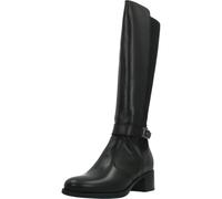 Nero Giardini – Bottes femme I514643D en cuir et tissu – Noir 37 EU