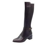Nero Giardini I514644D Manolete T.Moro Bottes élégantes pour femme en cuir avec talon moyen, Manolete T Moro, 39 EU