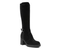 Nero Giardini I514660D Bottes Femme en Cuir Velours - Noir 39 EU