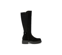 Nero Giardini I514843D Bottes Femme en Cuir Velours Et Matière Technique - Noir 37 EU