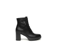 Nero Giardini I514850D Bottines Femme en Cuir - Noir 37 EU