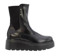 Nero Giardini I514901D Bottines Femme en Cuir Et Tissu - Noir 37 EU