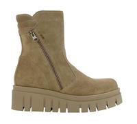 Nero Giardini I514914D Bottines Femme en Cuir Velours - Beige 38 EU