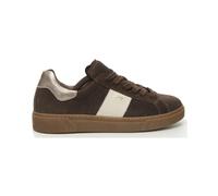 Nero Giardini I617420D Baskets pour femme en daim et cuir, marron foncé, 36 EU