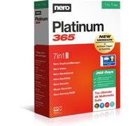 Nero Platinum 365 - 1 user / 1 year multilanguage *Digitale Licentie*