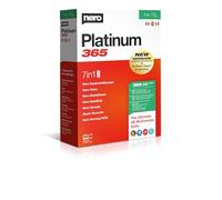 Nero Platinum 365 | Suite multimédia | Logiciel montage vidéo 4K/8K | Sauvegarde PC | Gestion photos | Optimisation | Licence 1 an | Boîte avec lien de téléchargement | 1 PC | Windows 11/10/8/7