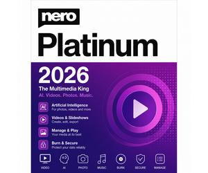 Nero Platinum Suite 2026 durée illimitée