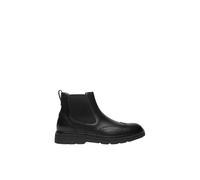 Nerogiardini - Bottines style Chelsea en daim - Homme - Chaussures - Noir - Taille: 40 EU
