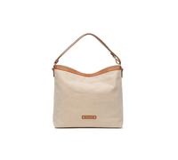 Nerogiardini - Canvas Crossbody Bag - Femme - Sacs - Brun - Taille: ONE Size