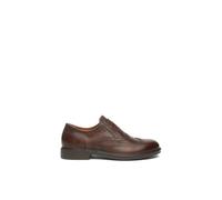 Nerogiardini - Chaussure en cuir à lacets - Homme - Chaussures - Brun - Taille: 39 EU