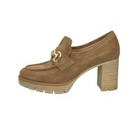 Nerogiardini - Chaussure Mocassin en Cuir - Femme - Chaussures - Beige - Taille: 39 EU