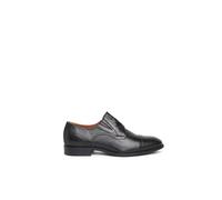 NeroGiardini E400131UE Los Angeles Noir Chaussures élégantes pour homme en cuir noir avec lacets, Noir , 42 EU