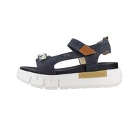 Nerogiardini, Femme, Chaussures, Bleu, Taille: 40 EU Sandalia Plataforma