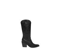 Nerogiardini, Femme, Chaussures, Noir, Taille: 37 EU Bottines en daim noir avec détail de boucle