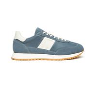 Nerogiardini, Homme, Chaussures, Bleu, Taille: 45 EU E601110U Baskets en Cuir et Daim