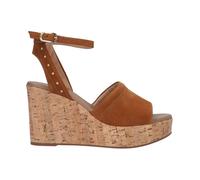 Nerogiardini - Sandale compensée - Femme - Chaussures - Brun - Taille: 39 EU