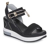 Sandales compensées femmes NeroGiardini E307753D-100 Noir 40
