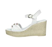 Nerogiardini - Sandales Plates - Femme - Chaussures - Blanc - Taille: 39 EU