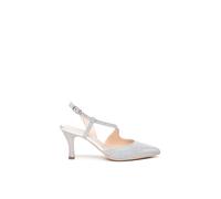 Nerogiardini - slingback argento in lurex nerogiardini - 37