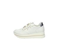 NeroGiardini - Sneakers platform bianche/celesti NeroGiardini