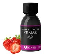 NEROLIANE - Arôme Alimentaire Naturel Fraise 1000ml - Saveur Douce et Parfumée - Pour Glaces, Pâtisseries, Yaourts, Confiseries, Boissons - Vegan - Qualité Professionnelle - Made in France