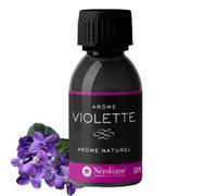 NEROLIANE - Arôme Alimentaire Naturel Violette 50 ml - Saveur Délicate, Florale et Raffinée - Pâtisseries, Confiseries, Glaces, Yaourts, Boissons - Vegan - Qualité Professionnelle - Made in France