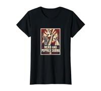 Néron et Poppée Sabina Drame de la Rome Antique T-Shirt Graphique avec Valeur