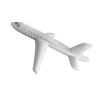 Neroyaner Avion Gonflable pour Enfants 78, 7 Pouces Mignon Dessin animé Pliable Blanc intérieur et extérieur Jouet de Natation Avion Cadeau d'anniversaire