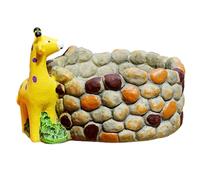 Neroyaner Jolis Pots de Fleurs pour Plantes succulentes Pot de Fleurs créatif en Forme Girafe pour Plantes d'intérieur Ornements Table décoratifs Pot pour Balcon Jardin Salon