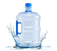 Neroyaner Récipient d'eau à cruche à Eau 10L avec poignée de qualité Alimentaire Féche l'épreuve Transparente sans Odeur scellée poussière Portable Betonner de Bouteille pour Maison extérieure
