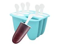 NERTHUS 6 moules en silicone anti-adhérents réutilisables sans BPA