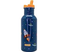 NERTHUS FIH 1160 Bouteille pour enfants, 500 ml, aluminium ultra léger avec bouchon redessiné, pratique, pratique