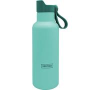 NERTHUS FIH 1332 Bouteille Sport CLICK & DRINK! à Double Paroi de 500 ml avec Bouchon à Clic, Hydratation et Style dans un Design Premium Turquoise
