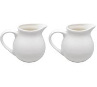 NERTHUS FIH 1336 Pot à Lait en Porcelaine de 300 ml, Style et Praticité sur la Table du Petit Déjeuner (Lot de 2)