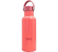 Nerthus FIH 1412 bouteille isotherme double paroi 500 ml bouchon à vis corail idéale pour travail montagne plage