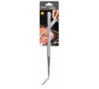Nerthus FIH 1474 pince courbe acier inoxydable cuisine précision dresser et servir