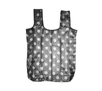 NERTHUS FIH 309 Sac provisions pliable, gris/blanc (Lot de 2)