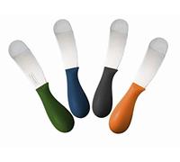 Nerthus FIH 329 couteaux à enduire Set de pièces, noir/vert/bleu/orange