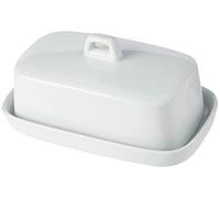 Nerthus FIH 335 Beurrier, Porcelaine, Blanc, 16.1 x 10 x 5.4 cm
