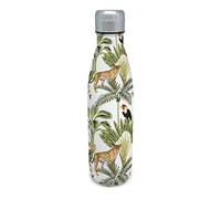 Nerthus FIH 514 Bouteille Isotherme Acier Inoxydable 500 ML Double paroi Design Jungle Sport Travail Plage Montagne
