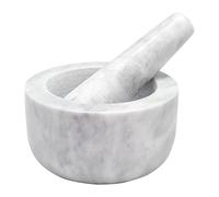 NERTHUS FIH 896 Mortier en marbre Blanc Résistant et facile à nettoyer