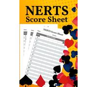Nerts Score Sheets: This book designed for quick tracking of games, rounds, and scores, perfect for tournament.