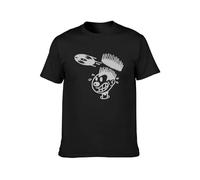 Nervous Records New York City House Hip Hop Armand Van Helden Unisex 100% Cotton Short-Sleeve T-Shirts Black M